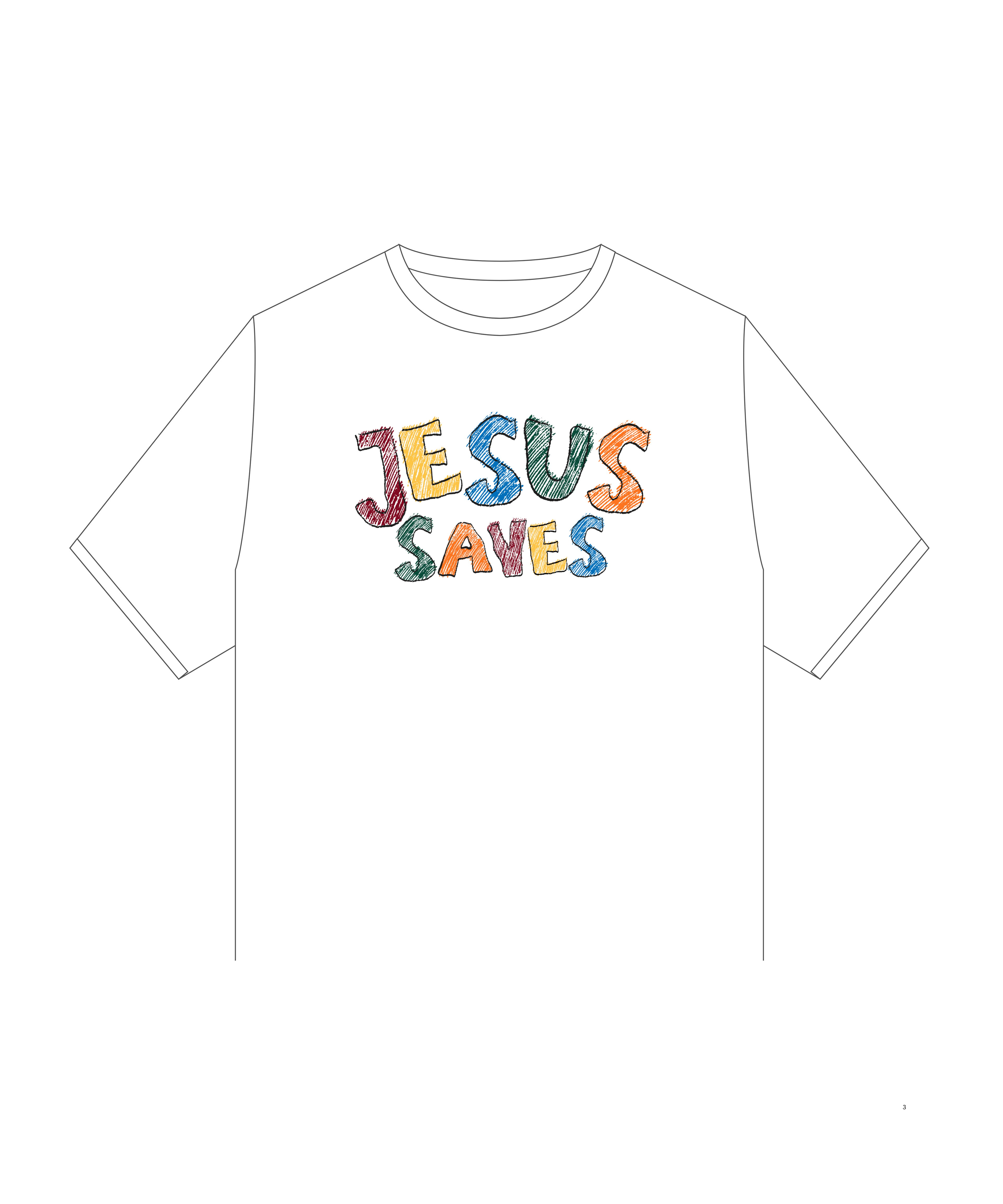 ‘Jesus Saves’ Tee
