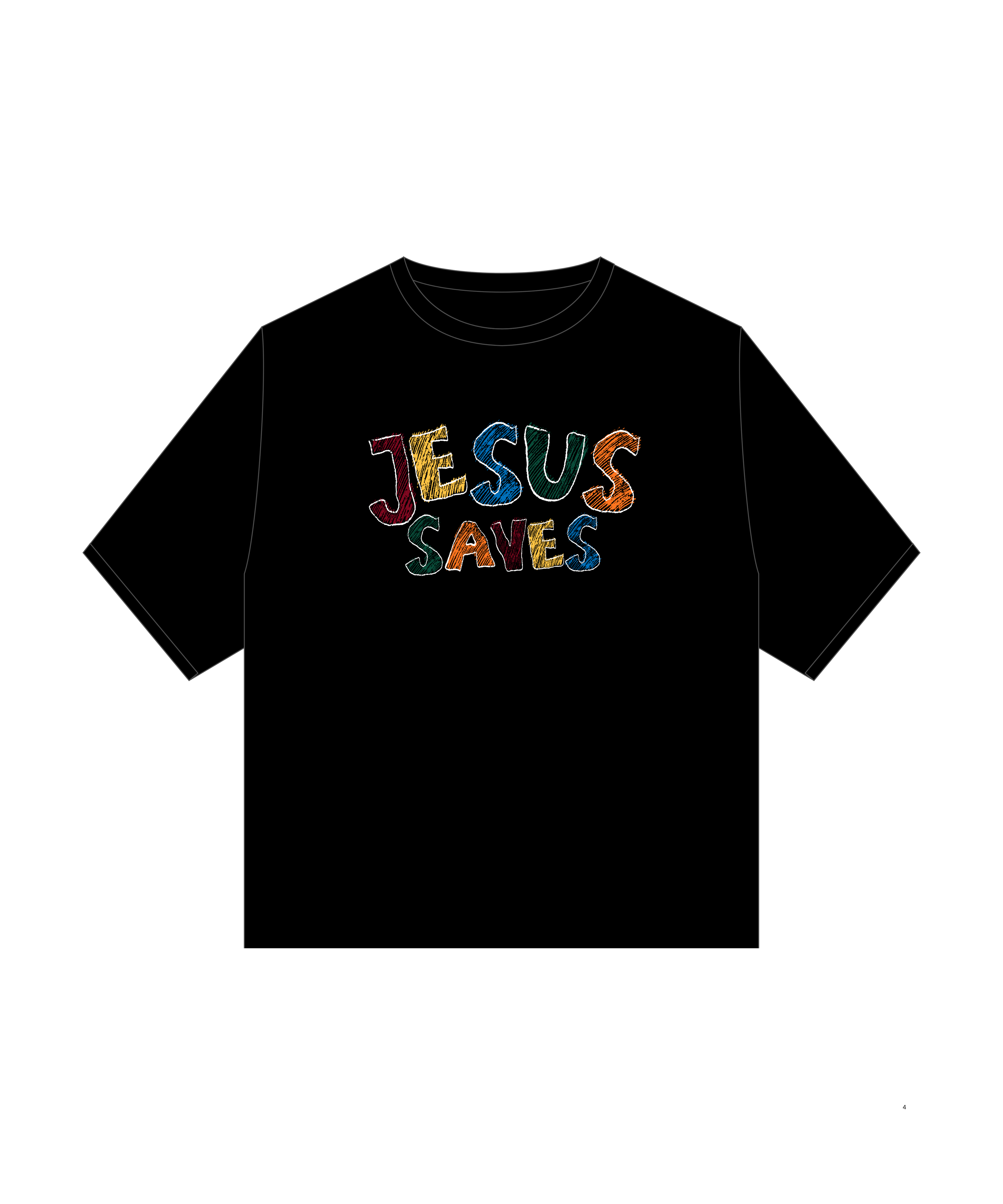 ‘Jesus Saves’ Tee